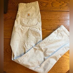 Carhartt Men’s Utility Work Pants Light Tan 36x36
